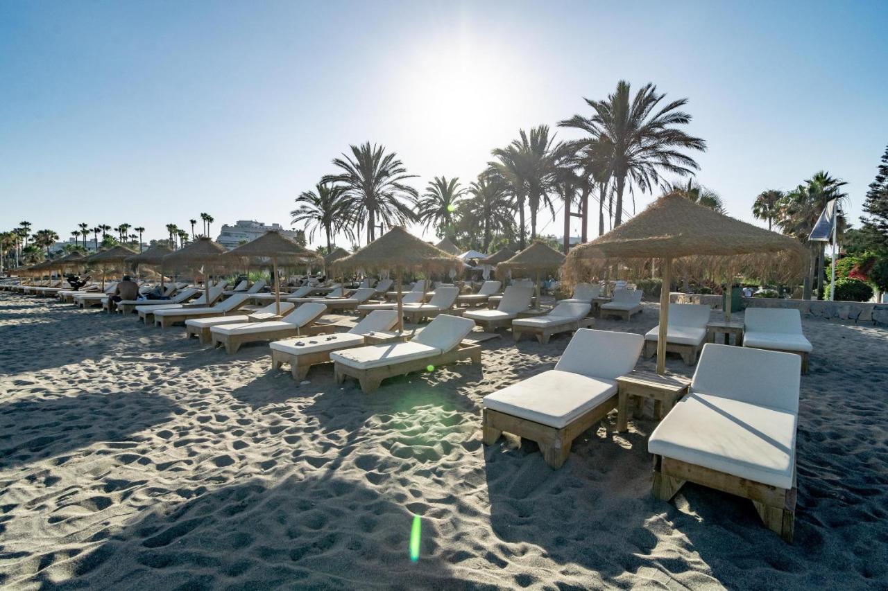 Pr45- Beach Front Apartment Puerto Banus Marbella Bagian luar foto