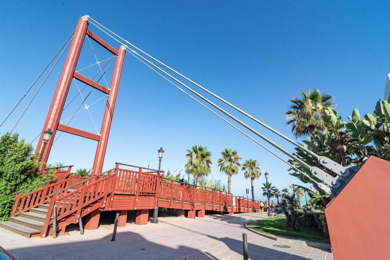 Pr45- Beach Front Apartment Puerto Banus Marbella Bagian luar foto